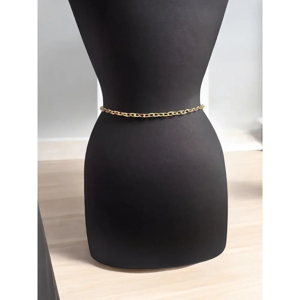 Gold Elegant Adjustable Chain Belt